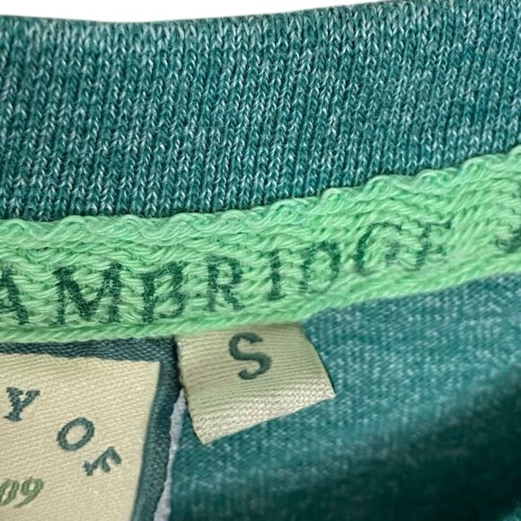 Cambridge University T-Shirt Womens Small Green Fitted Graphic Tee Crest Logo - Picture 4 of 7